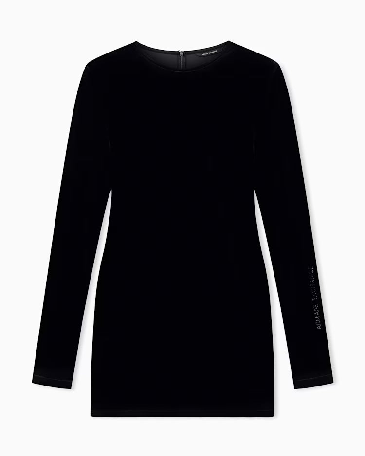ABITO CORTO IN VELLUTO ARMANI EXCHANGE