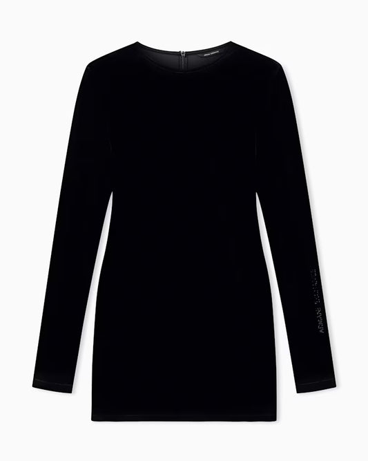 ABITO CORTO IN VELLUTO ARMANI EXCHANGE