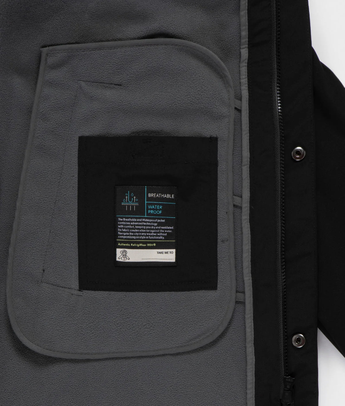 GIUBBOTTO LUNGO CON CAPPUCCIO REFRIGIWEAR
