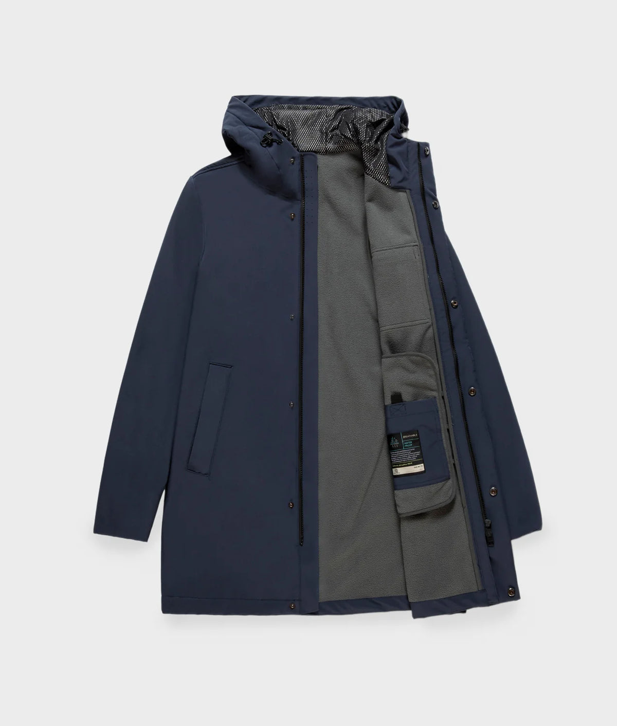 GIUBBOTTO LUNGO CON CAPPUCCIO REFRIGIWEAR