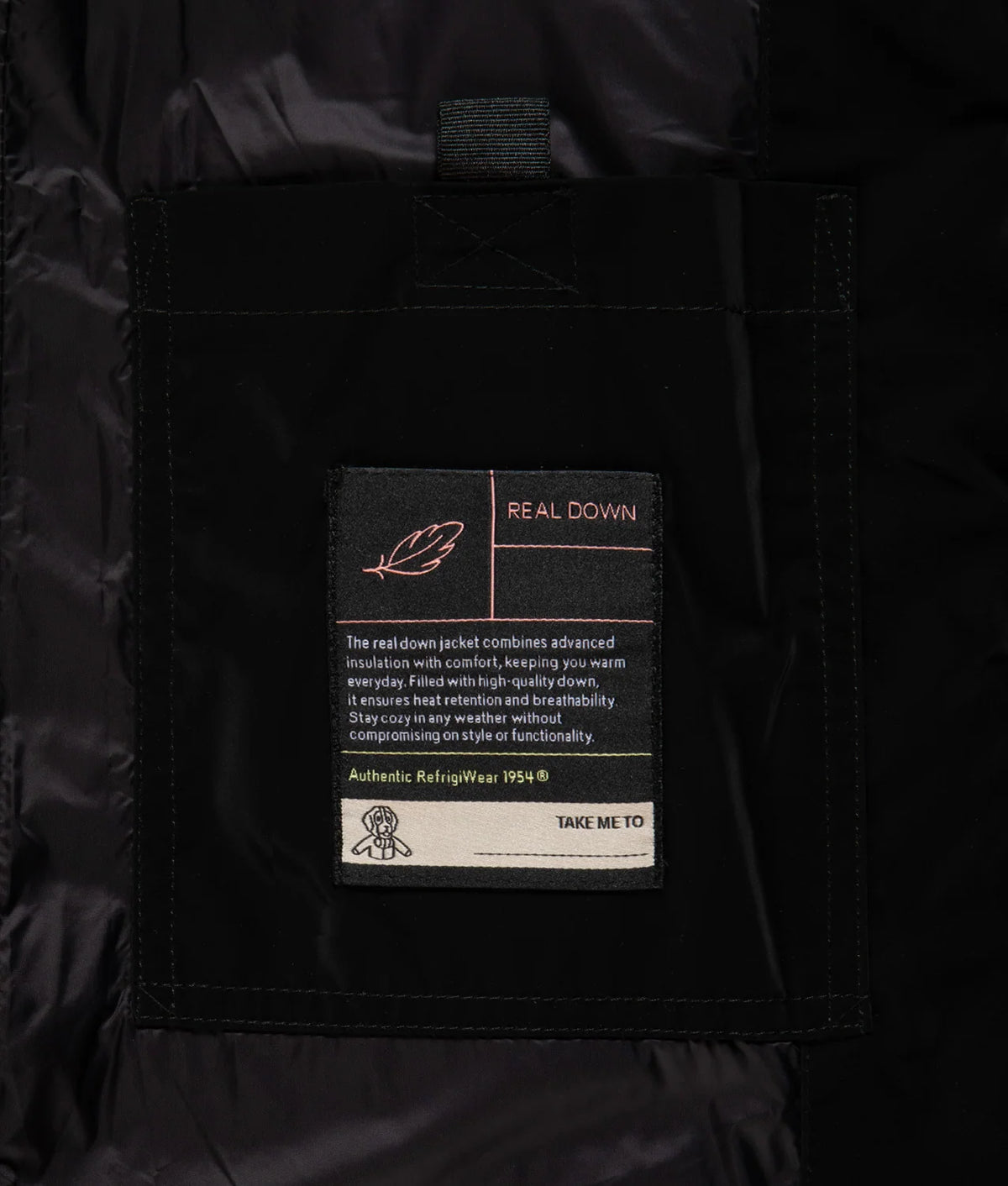 PIUMINO LUNGO CON PELLICCIA REFRIGIWEAR