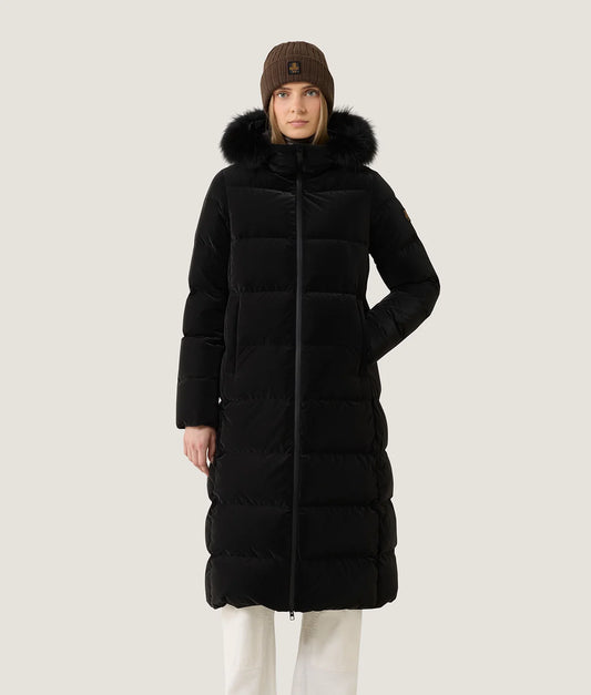 PIUMINO LUNGO CON PELLICCIA REFRIGIWEAR